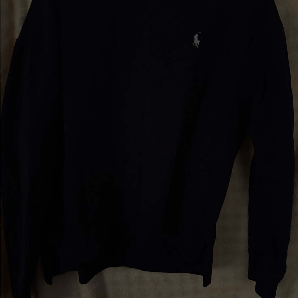 Ralph Lauren Black Crewneck Sweater